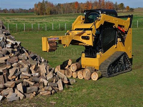 20 ton skid steer tractor mount hydraulic log splitter|30 ton log splitter.